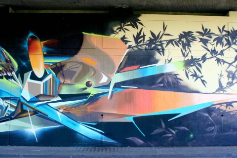 Mantra_&_Love_Graffiti_Konrad_Adenauer_Brücke_Trier_201717 | 
