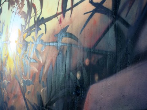 Mantra_&_Love_Graffiti_Konrad_Adenauer_Brücke_Trier_201732 | 
